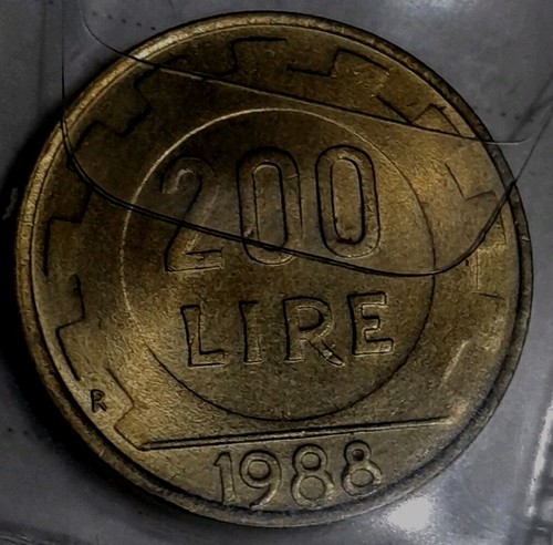 Italia 200 lire - 200, lavoro