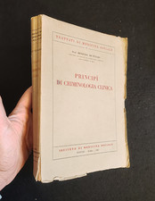 BENIGNO DI TULLIO - PRINCIPI DI CRIMINOLOGIA CLINICA - MEDICINA