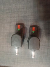 Baby Jogger carrycot adaptors for City Mini / GT single pushchair -Pair Set Of 2