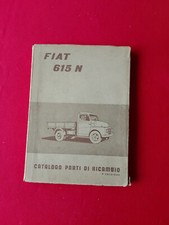 FIAT 615 N CATALOGO LIBRETTO PARTI DI RICAMBIO