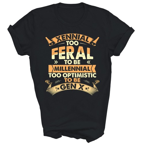 Camicia unisex xennial - xennial, too