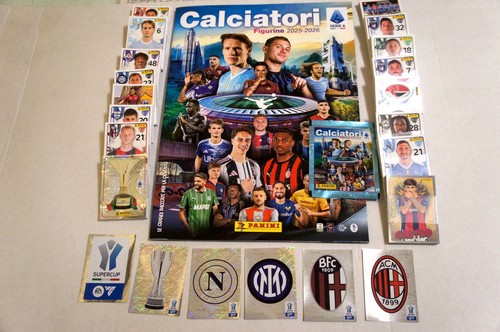 Calciatori panini 2025 26 - calciatori, 2025-26