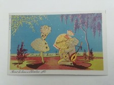 Cartolina Pubblicitaria Sacchetti Carta Goglio Rho Milano Serie Pierot 5