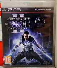 STAR WARS IL POTERE DELLA FORZA 2 PS3 UK CON ITALIANO CON MANUALE E MINIGUIDA, A