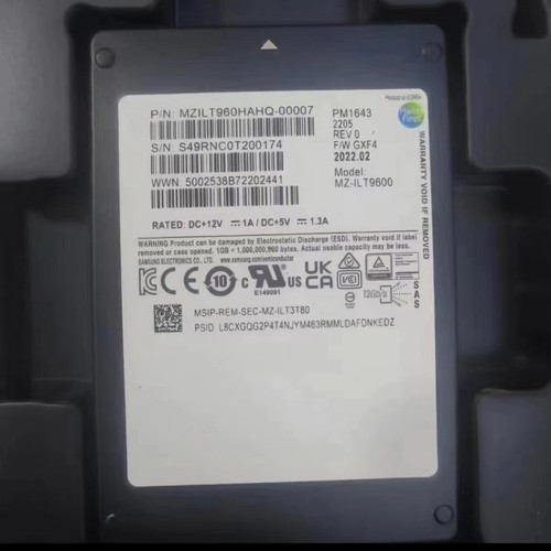 Samsung ssd 960 pm1643 5 - ssd, 2,5"