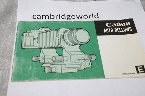 Canon auto soffietto manuale - soffietto,