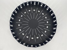 *MUSEO ALCHIMIA ALESSANDRO MENDINI VASSOIO ROTONDO RIPIANO 1986 PIATTO VASSOIO GRANDE 44