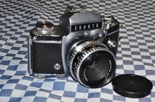 Exakta Varex  II-b Jhagee Dresden +Zeiss Tessar Zebra 2.8:50 -vers.8/62 Perfect!