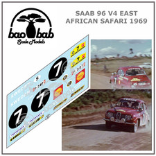 Calcas 1/43 Saab 96 V4 East