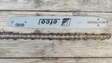 Catena + Barra 35 cm per Motosega Efco / Oregon Passo 91 Matr. 107810 9m 52 