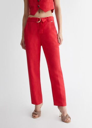 Liu white pantaloni - liu.jo,