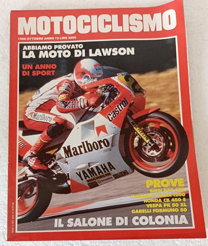 Motociclismo 1986 honda - motociclismo, 10