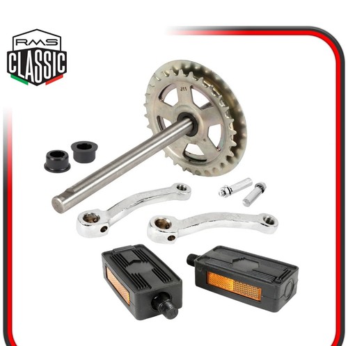 Kit pedali pedivelle asse - pedali,