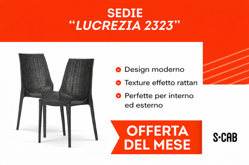 Scab sedie lucrezia design - lucrezia,