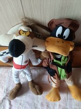Willy il Coyote e Duffy Duck - pupazzi peluche looney tunes