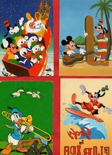 WALT DISNEY - LOTTO 10 CARTOLINE CARTONI ANIMATI - vedi tutte le foto