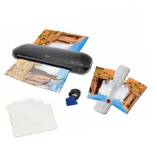 SET 4 IN 1 PLASTIFICATORE A CALDO OLYMPIA A330 PLUS FORMATO A3 2 RULLI