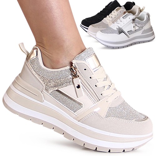 Scarpe donna plateau sneakers - scarpe,