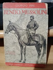 libro del 1934 su Benito mussolini 