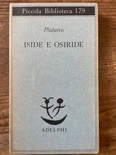 PLUTARCO- ISIDE E OSIRIDE -