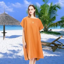 Polyester Surf Poncho Robe à