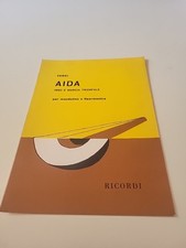Spartito musicale aida - spartito, :