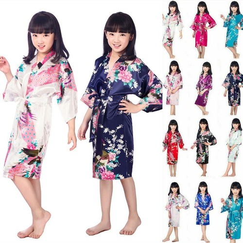 Accappatoio kimono bambina