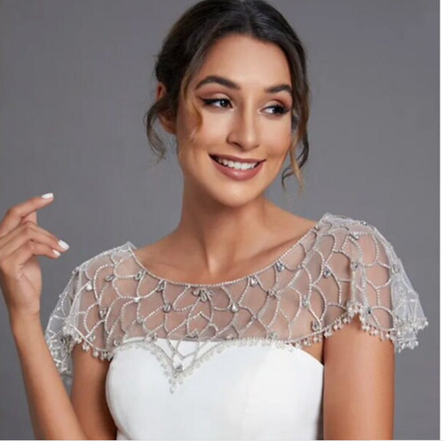 Giacche sposa donna strass - giacche,