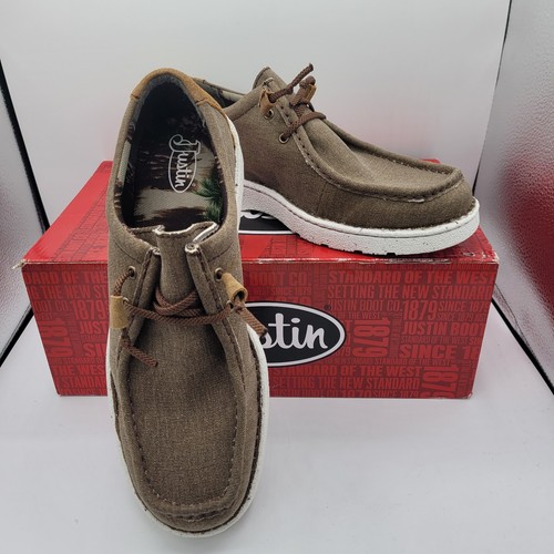Mocassino uomo justin canvas - mocassino,