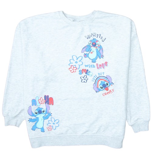 Felpa pullover disney stitch - pullover,