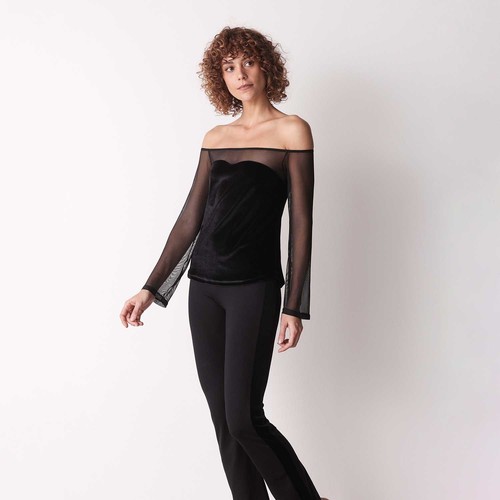 Maglia donna scollo - , a