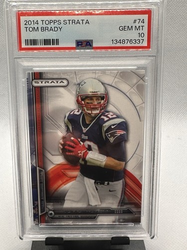 2014 topps strata tom - strata, brady
