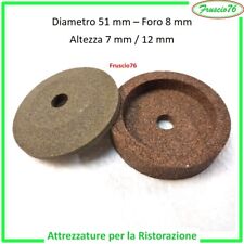 MOLE per Affettatrice Pietre affila Lama da Affilatoio Smerigli Affilatura 51 mm