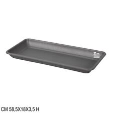 SOTTOCASSETTA SOTTOVASO NAXOS ANTRACITE PER BALCONIERA NAXOS CM 60 IN PLASTICA