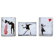 KUSTOM ART 3 Quadretti Stile