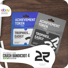 ✅ Crash Bandicoot 4 It's About Time ✅ XBOX ACHIEVEMENTS UNLOCK TOKEN COMPLETION