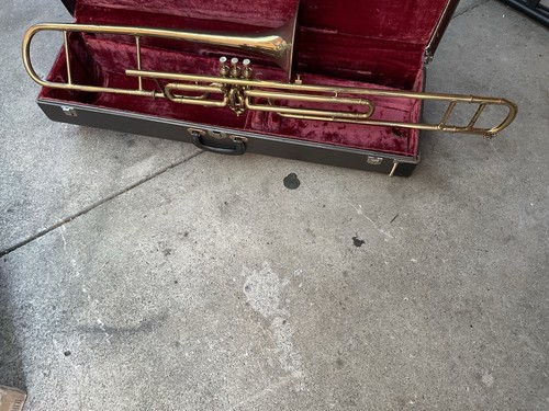 Trombone valvole vintage - trombone, a