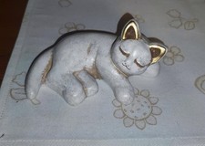 THUN - GATTO - SDRAIATO - BIANCO - VINTAGE - MEDIE DIMENSIONI