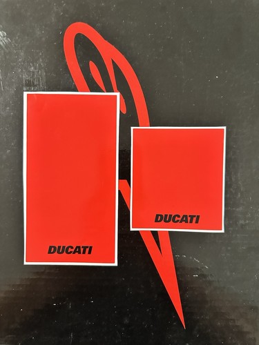Adesivi cerchi rossi ducati - ,