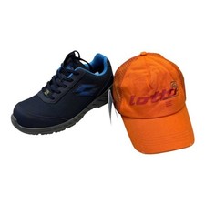 Scarpe antinfortunistiche Lotto First 700 S1PL SR FO ESD Blu 221233B86 +Cappello