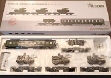 Marklin 47951 4MFOR Treno trasporto carri armati con carro armato equipaggi, mai usato