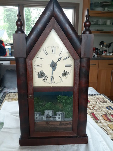 Antico orologio campanile a - orologio,