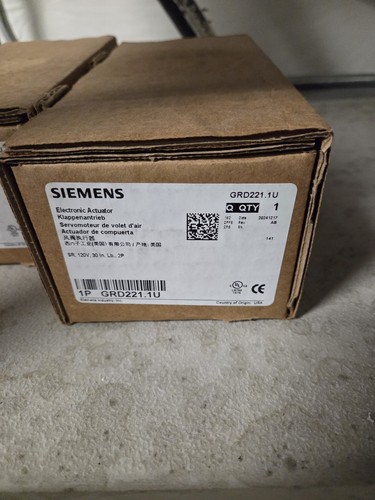 Siemens grd221 attuatore - siemens,