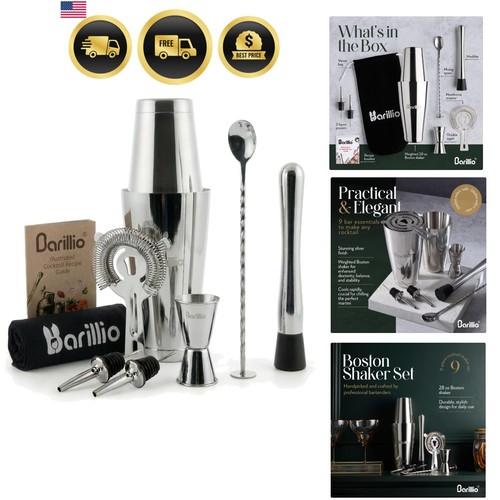 Set shaker cocktail acciaio - cocktail,