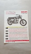 Ducati 160 Monza Junior 1969 depliant originale moto brochure