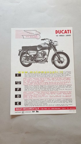 Ducati 160 monza junior 1969 - ducati,