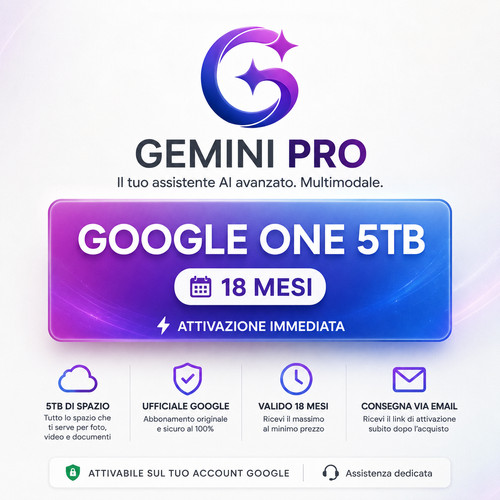 Gemini pro google one - gemini, 5tb