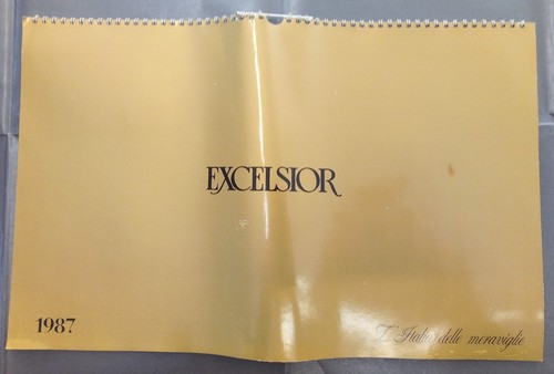 Calendario excelsior 1987 un - -,