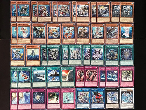 Yugioh mazzo mermail completo - mermail,