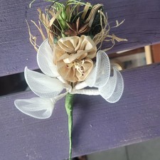 L14 fiore beige - beige, decorazione